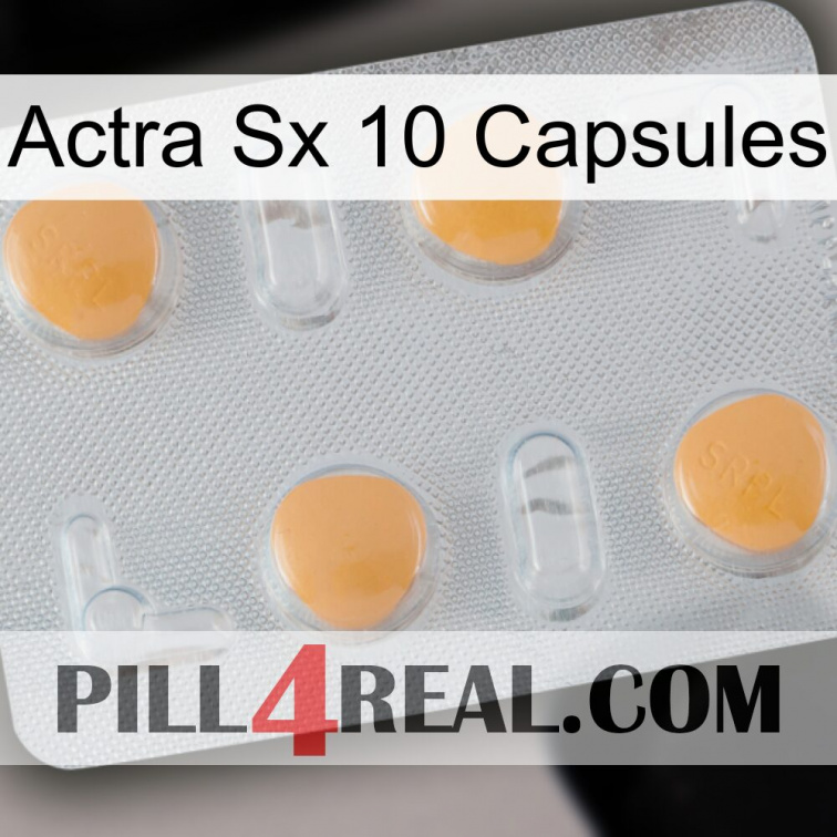 Actra Sx 10 Capsules 24